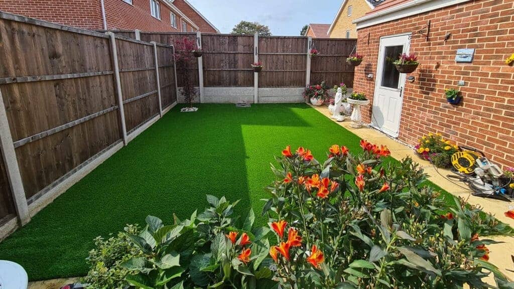 Prestige back garden